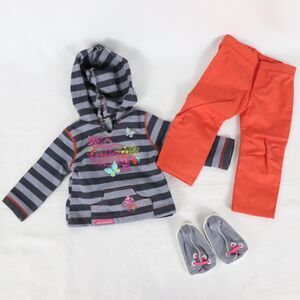American Girl 18" Doll Truly Me Striped Hoodie Outfit